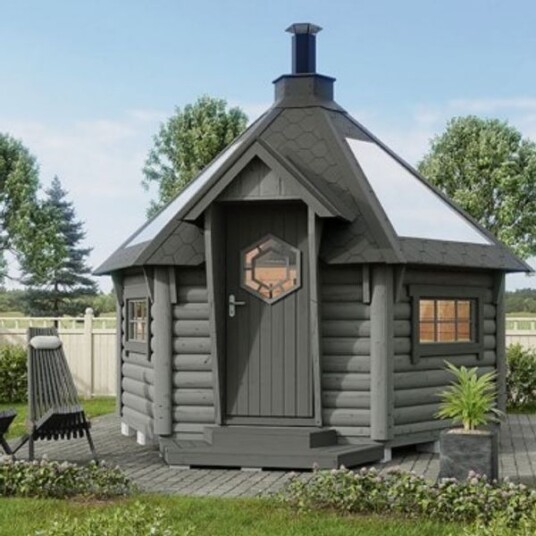 Arnøy grillkåte eksklusive med skyroof 9,5m² 24709 Arnøy grillkåte eksklusive med skyroof 9,5m² 24709