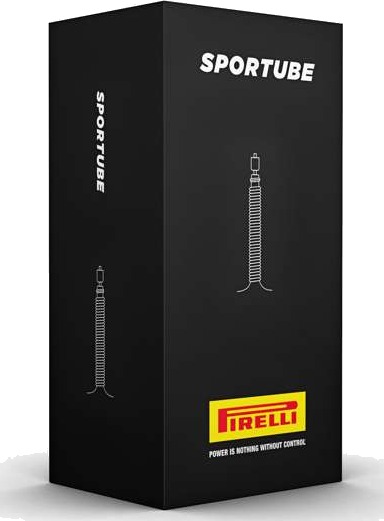 Pirelli Sportube slange 29 x 2,4-2,6 med 48mm lange racerventil Pirelli Sportube slange 29 x 2,4-2,6 med 48mm lange racerventil