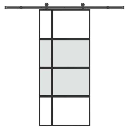 90x205cm Herdet Glass Og Aluminium 90x205cm Herdet Glass Og Aluminium