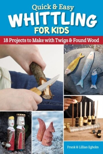 Quick & Easy Whittling For Kids Av Frank Egholm