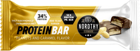 Nordthy Protein Bar Peanut Caramel - 45 g Nordthy Protein Bar Peanut Caramel - 45 g