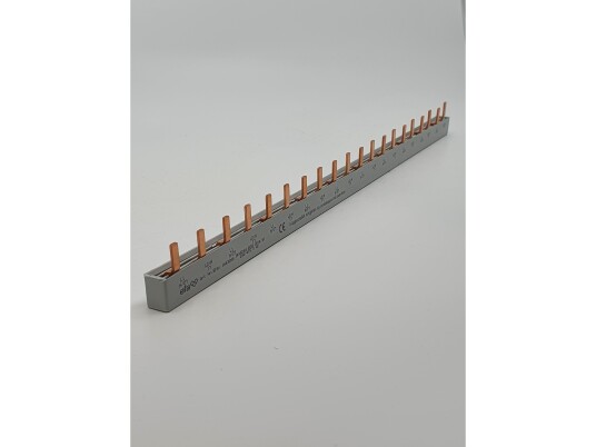 Elkutec Samleskinne stift S2/10 L1 L2 10mm2 20 Mod