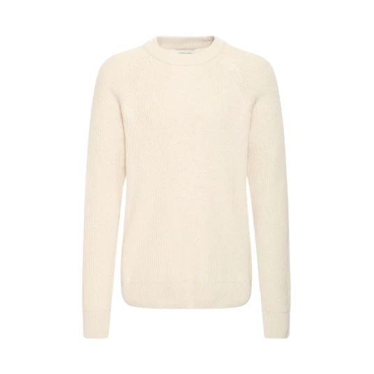 Casual Friday Cfkristian Raglan Rib Crew Nec - Beige - XL