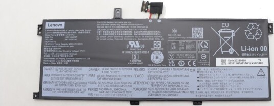 Lenovo Batteri Til Bærbar Pc Litiumion 4-Cellers 2995 Mah 46 Wh Fru 5B11H56336