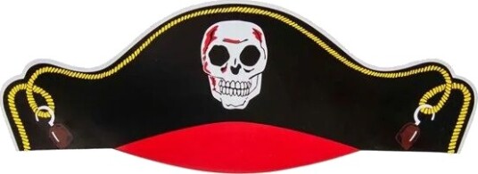 Duckiez Cardboard Pirate Hat