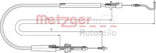 Gasswire METZGER 11.0636