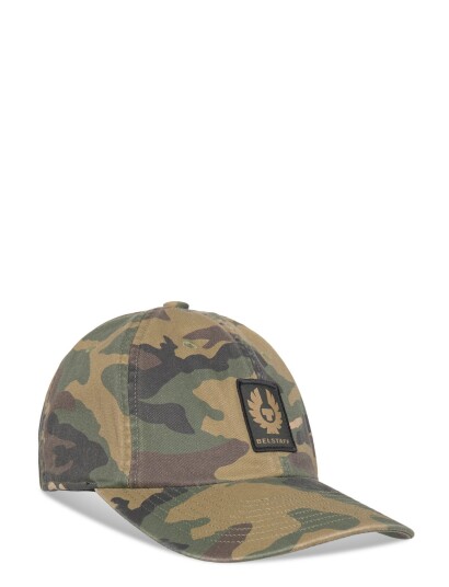 Belstaff Phoenix Camo Patch Cap Camo Green   Khaki green   ONE SIZE