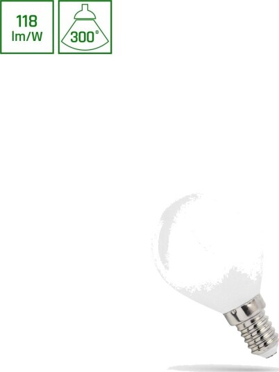 Spectrum E14 5,5W LED kronepære P45 høy effektivitet Spectrum E14 5,5W LED kronepære P45 høy effektivitet