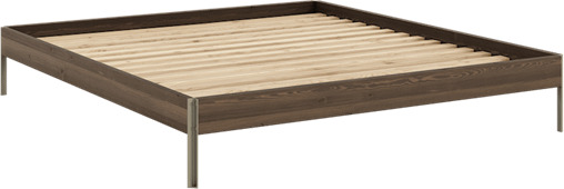 Core Sengeramme 180x200 Johannesbrunt/Salviegrønn