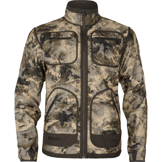 Härkila Men"s Kamko Mountain WSP Reversible Fleece Jacket Axis Msp®mountain/shadow Brown XL