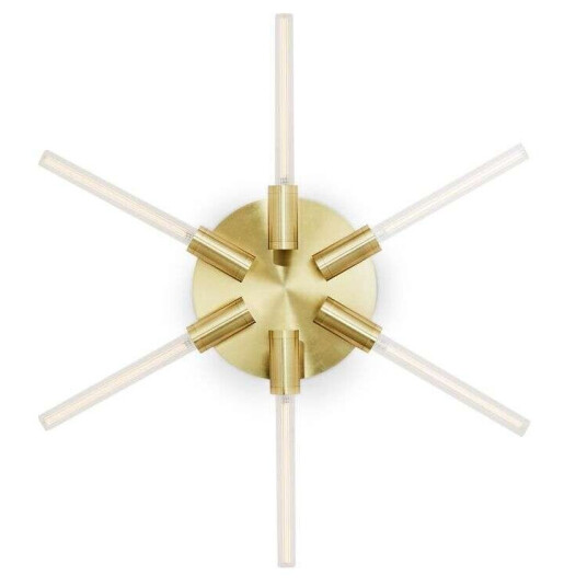 Design By Us Liberty Star Vegglampe Gold