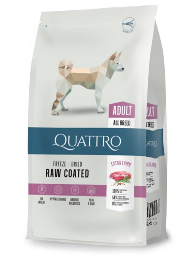 Quattro All Breed Adult Lamb & Rice 12Kg