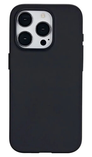 eSTUFF iPhone 14 Pro INFINITE VIENNA Fleksibelt Plastdeksel - 100% Resirkulert Plast - Svart