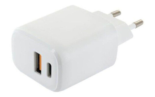 Schwaiger power adapter - 230 V quick charger - USB USB-C - 20 Watt Schwaiger power adapter - 230 V quick charger - USB USB-C - 20 Watt