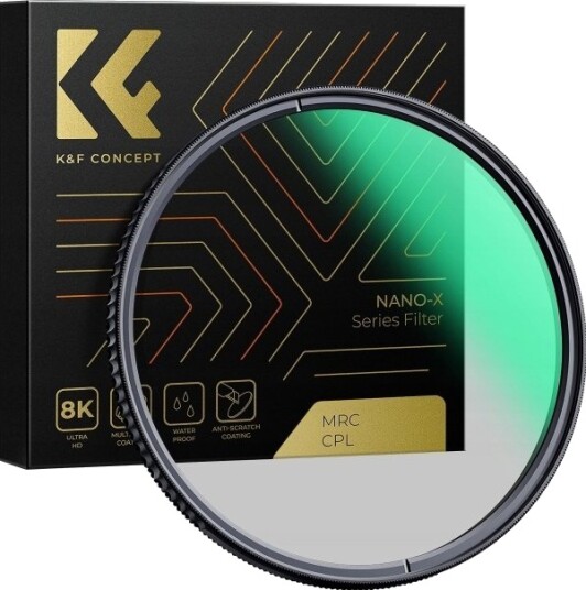K&F Concept Nano-X Cpl Polarisasjonsfilter 95 Mm K&F Concept Nano-X Cpl Polarisasjonsfilter 95 Mm