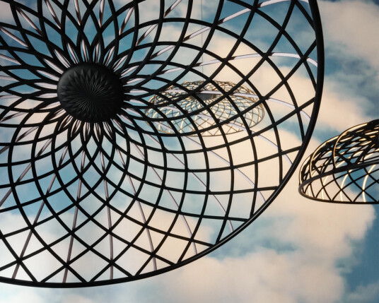 Flos Skynest S taklampe - antrasitt