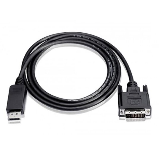 TECHLY DisplayPort 1.1 auf DVI Kabel schwarz 2m