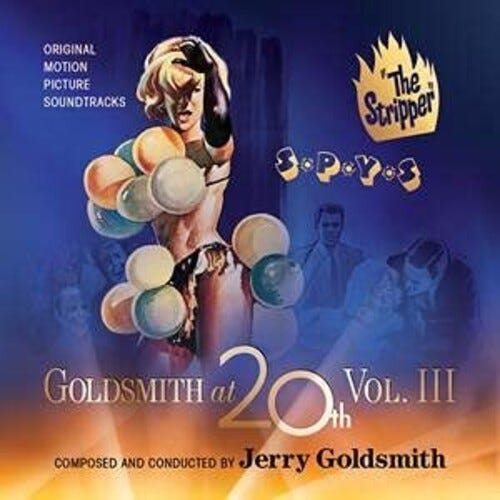 Jerry Goldsmith, Filmmusikk  Goldsmith At 20th 3: Stripper / S*P*Y*S  CD