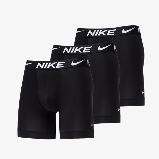 Nike Boxer Brief 3pk Black/Black/Black S Underklær