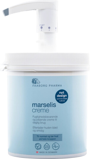 Faaborg Pharma Marselis Creme w/Pump 1000 ml Faaborg Pharma Marselis Creme w/Pump 1000 ml