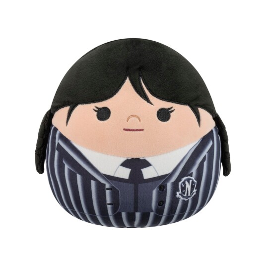 Squishmallows Squishmallows 20 Cm Wednesday In Uniform - Black - ONE SIZE Squishmallows Squishmallows 20 Cm Wednesday In Uniform - Black - ONE SIZE