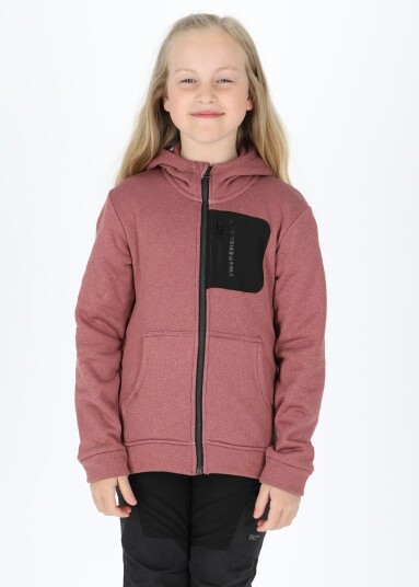 Swedemount Trondheim Stretch Full Zip Hood Jr Dusty Rose Melange 150 Hoodies Swedemount Trondheim Stretch Full Zip Hood Jr Dusty Rose Melange 150 Hoodies