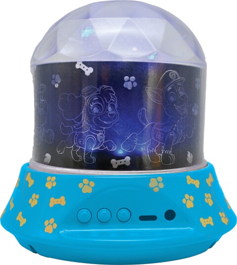 Paw patrol Nattlampe Projektor med Høyttaler