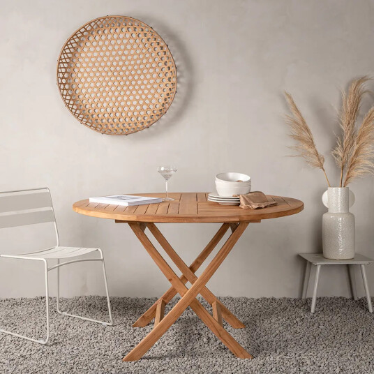 Venture Design Kenya spisebord Ø120 cm Teak