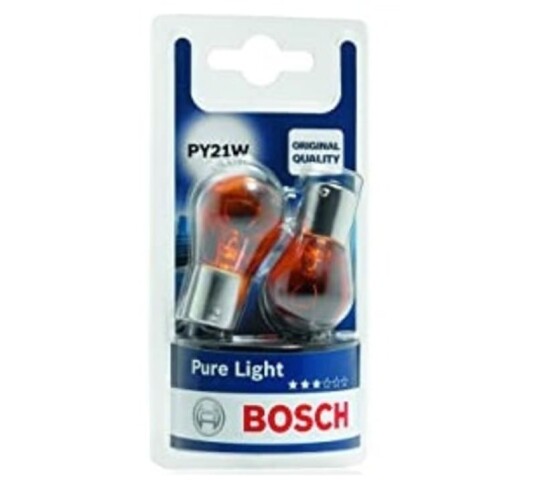 Bosch Pure Light lyspære
sett PY21W 1987301018