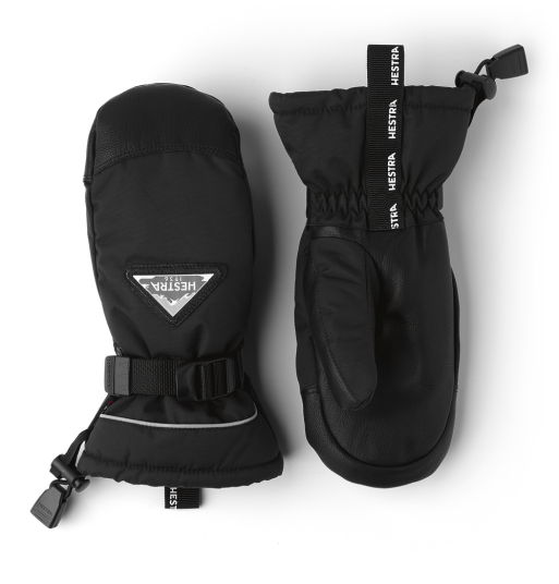 Hestra Kids' Skare Czone Mitt Black 140/146 cm Hestra Kids' Skare Czone Mitt Black 140/146 cm