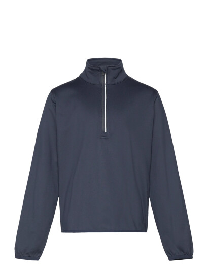 Abacus Jr Cradoc Halfzip Fleece Navy 150