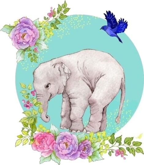 Swarovski Square Carnet Cl2004 Elephant Swarovski Square Carnet Cl2004 Elephant