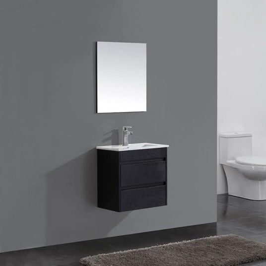 Baderomsskap Bathlife Vind 590 sort Baderomsskap Bathlife Vind 590 sort