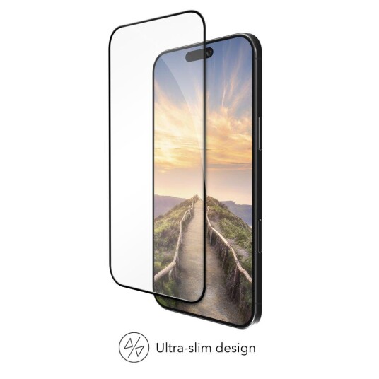Dbramante1928 Eco-Shield Skjermbeskytter for iPhone Air - Svart 9H