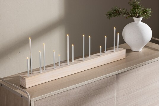 Venture Home Adventsstake Kungsberget 24 cm Whitewash Venture Home Adventsstake Kungsberget 24 cm Whitewash