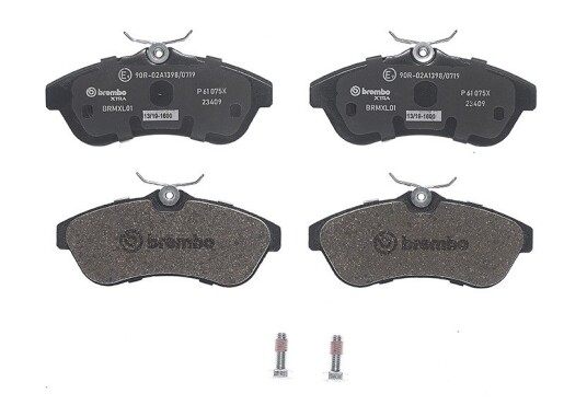 Bremseklosser BREMBO P 61 075X Bremseklosser BREMBO P 61 075X