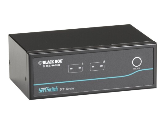 Black Box Servswitch - Kvm-Svitsj - 2 X Kvm Port(S) - Stasjonær