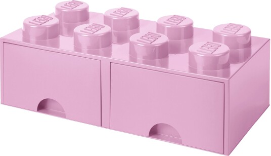 LEGO Oppbevaringsboks med Skuff 8 Rosa