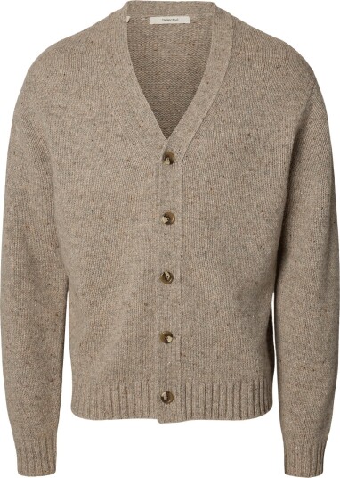 Selected Slmcody Ls Knit Cardigan Noos   Beige   XXL