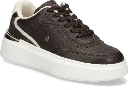 Tommy Hilfiger Chic Platform Sneaker FONDANT BROWN 37