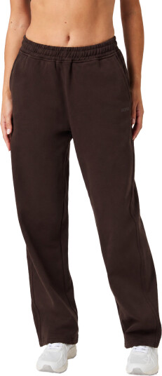 Björn Borg Women"s Studio Oversized Straight Sweatpants Coffee Bean XS