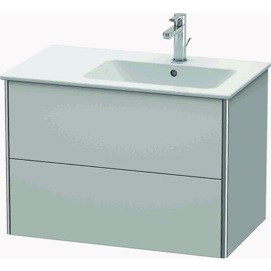 Duravit Xsquare Servantskap m/2 skuffer 810x560x478 mm Nordisk Hvit Matt