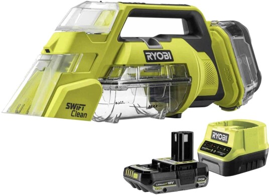 Flekkrens Ryobi One+ RDC18-1C20G 18 V 2 Ah batteri Flekkrens Ryobi One+ RDC18-1C20G 18 V 2 Ah batteri