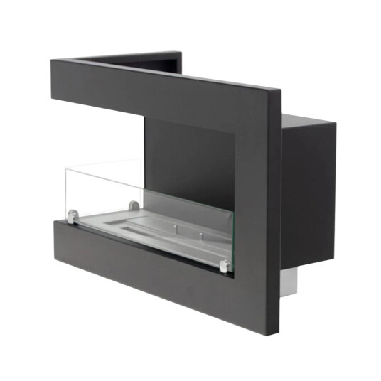 Scandiflames Hjørnepeis 65 cm Venstre Svart Scandiflames Hjørnepeis 65 cm Venstre Svart