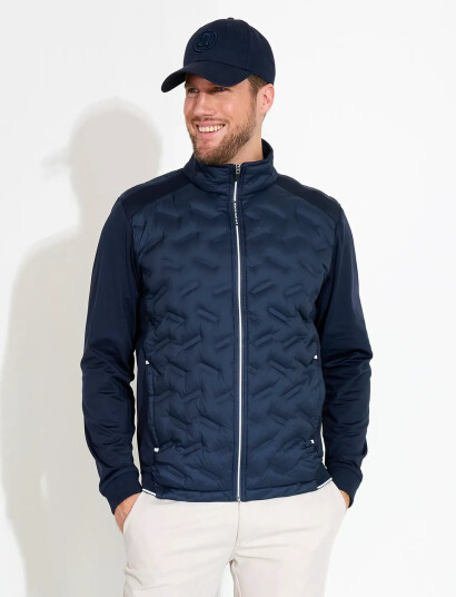 Abacus Mens Portrush Hybrid Jacket - Navy - XXL