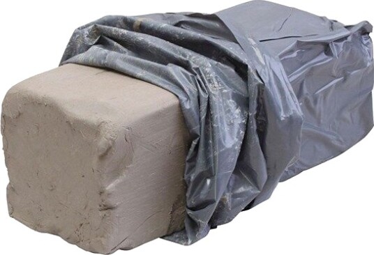 Creativ Company White Fired Stoneware Clay 10kg