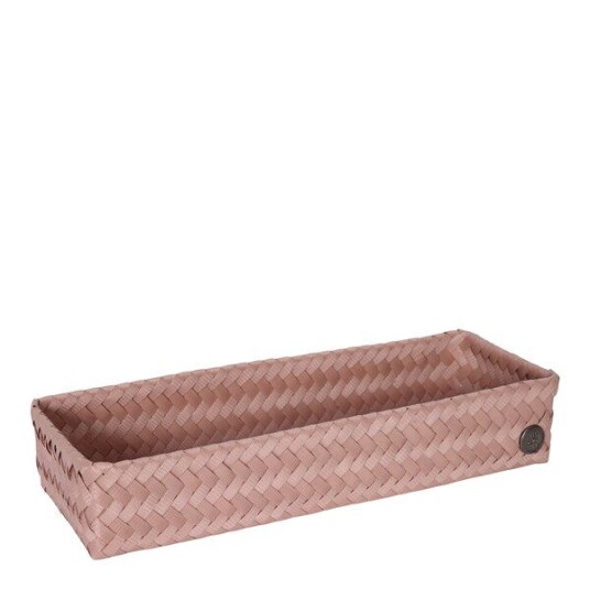 Handed By Fit lang oppbevaringskurv 39x12x7 cm copper blush Handed By Fit lang oppbevaringskurv 39x12x7 cm copper blush