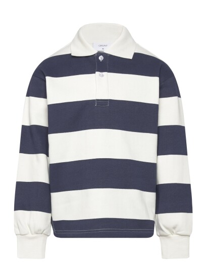 Grunt Grthy Polo Sweat Multi/patterned S/10Y Grunt Grthy Polo Sweat Multi/patterned S/10Y