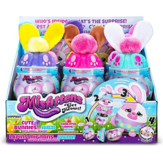 Misfittens Bunnies 15cm Overraskelses Plysjbamse Misfittens Bunnies 15cm Overraskelses Plysjbamse