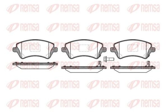 Bremseklosser REMSA 0822.12 Bremseklosser REMSA 0822.12